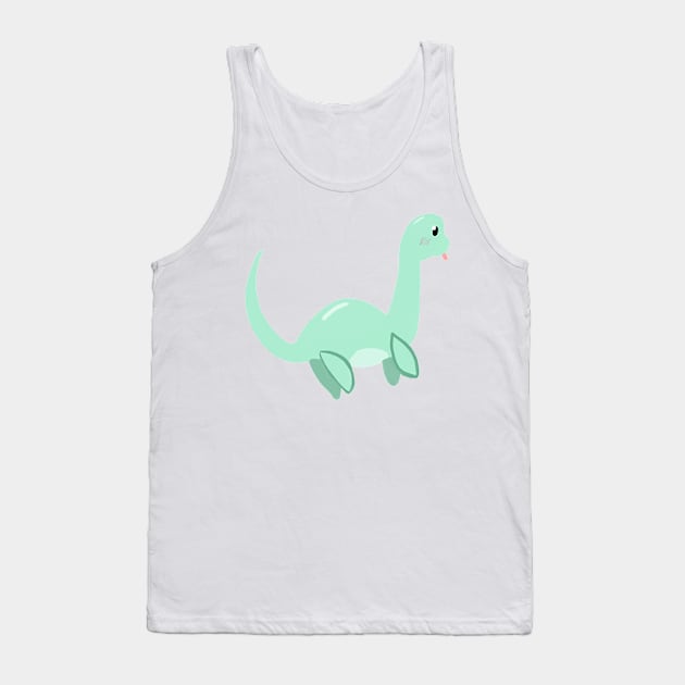 Loch Ness Blep Tank Top by goblinbabe